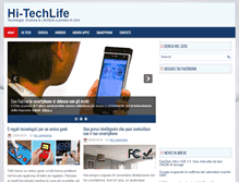 Tablet Screenshot of hi-techlife.com